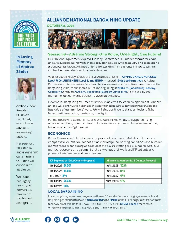 Bargaining Flyer