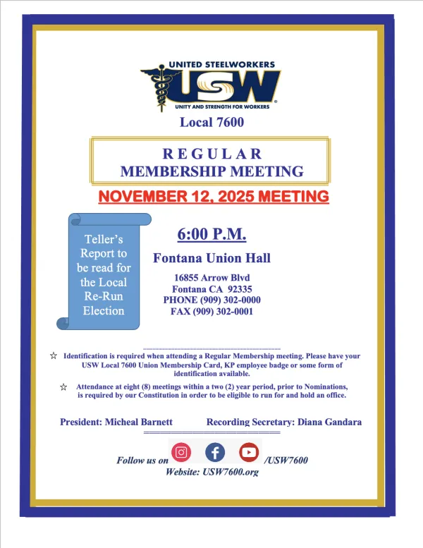 meeting flyer