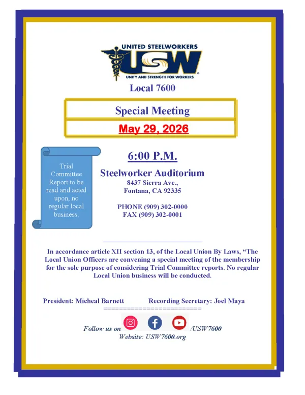 special meeting